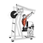 Rowing haut iso-lateral (Machine)