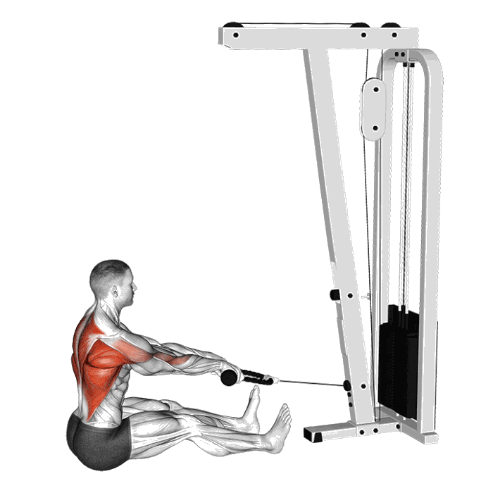 Animation Tirage horizontal (Poulie)