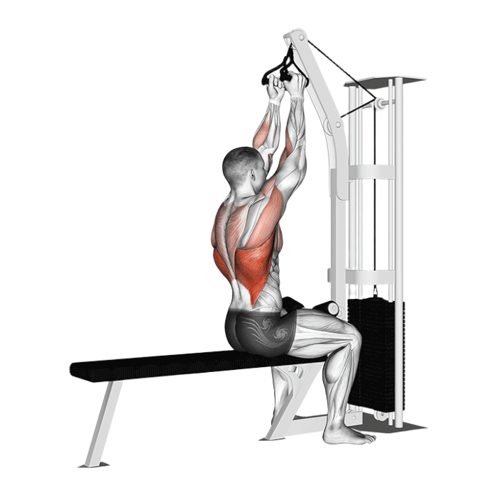 Tirage vertical prise serrée