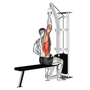 Tirage vertical unilateral