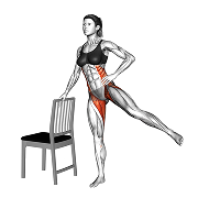 Elevation laterale de jambes