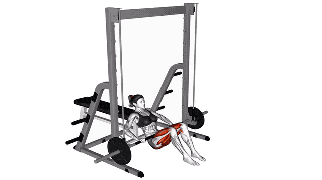Animation Hip thrust (Smith Machine)