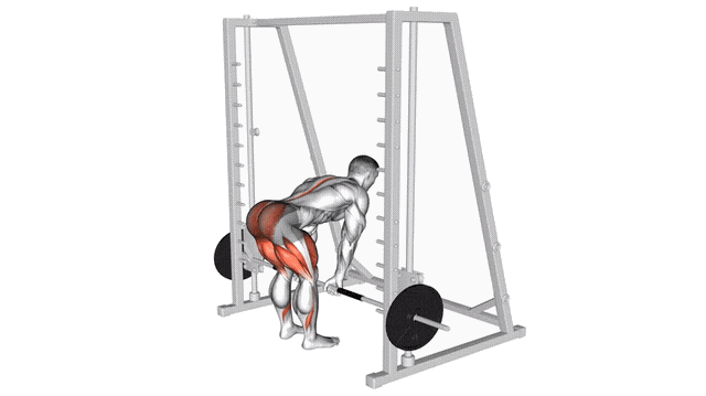 Animation Souleve de terre (Smith machine)