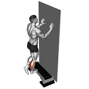 Mollet debout unilateral