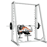 Developpe decline (Smith machine)