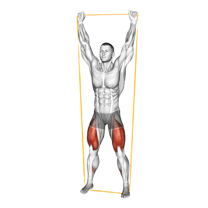 Overhead Squat (Élastique)