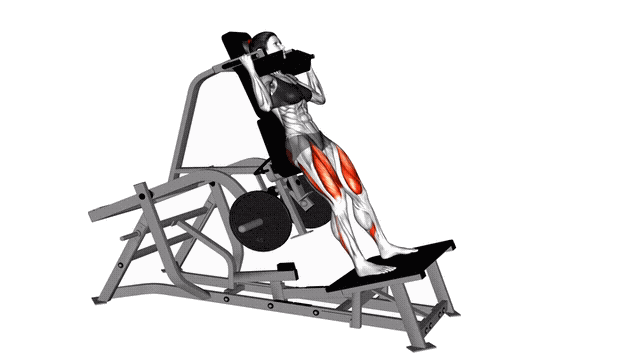 Animation Squat (Machine)